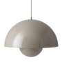 FlowerPot Big VP2 hanglamp Ø50 grijs/beige