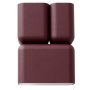 Tabata LN10 wandlamp Dark burgundy