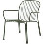 Thorvald fauteuil met armleuningen Bronze Green