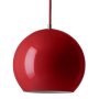 Topan VP6 hanglamp Ø21 vermilion red