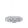 Eos Esther hanglamp mini 52x44 wit snoer, lichtgrijs	