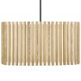 Komorebi hanglamp large naturel eiken Rectangular 61x31