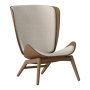 The Reader fauteuil donker eiken, White Sands