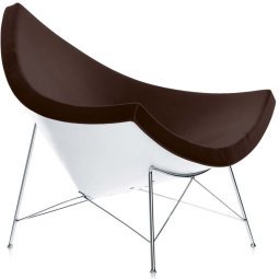 Coconut fauteuil Hopsak cognac-rood