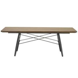 Eames Coffee Table 1140 essen zwart Walnotenhout