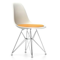 Eames DSR stoel met zitkussen