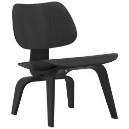 Eames LCW loungestoel zwart