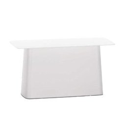 Metal Side Table bijzettafel outdoor groot wit