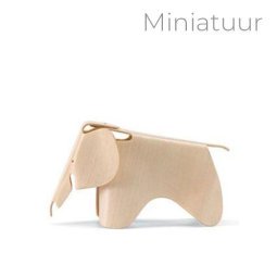 Plywood Elephant Natur miniatuur