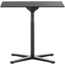 Super Fold Table rechthoekige tafel zwart 80x64