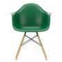 Eames DAW stoel essen onderstel, Emerald