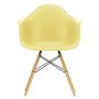 Eames DAW stoel essen onderstel, Citron