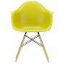 Eames DAW stoel essen onderstel, Mustard