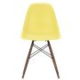 Eames DSW stoel donker esdoorn onderstel, Citron