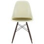 Eames DSW stoel fiberglass vast zitkussen mustard, Parchment