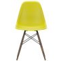 Eames DSW stoel donker esdoorn onderstel, Mustard