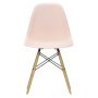 Eames DSW stoel met essen onderstel, Pale Rose