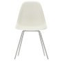 Eames DSX stoel verchroomd onderstel, Pebble