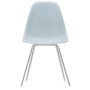 Eames DSX stoel verchroomd onderstel, Ice Grey