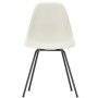 Eames DSX stoel zwart gepoedercoat onderstel, Pebble