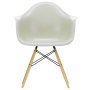 Eames DAW Fiberglass stoel essen, parchment