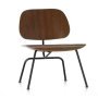 Eames LCM loungestoel notenhout, zwart onderstel