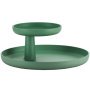 Rotary Tray dienblad etagere palm green