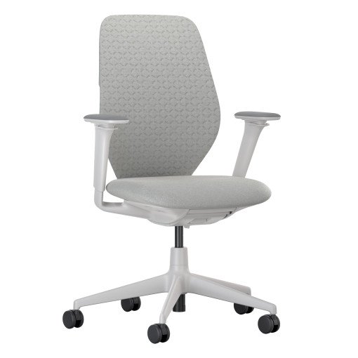 ACX Soft 3D bureaustoel grijs onderstel Stone Grey