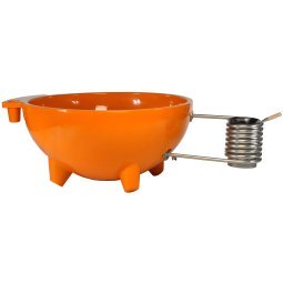 Dutchtub Original hottub houtgestookt oranje