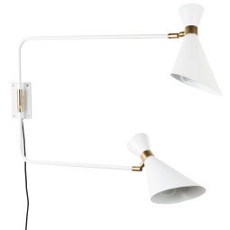 Shady Double wandlamp wit