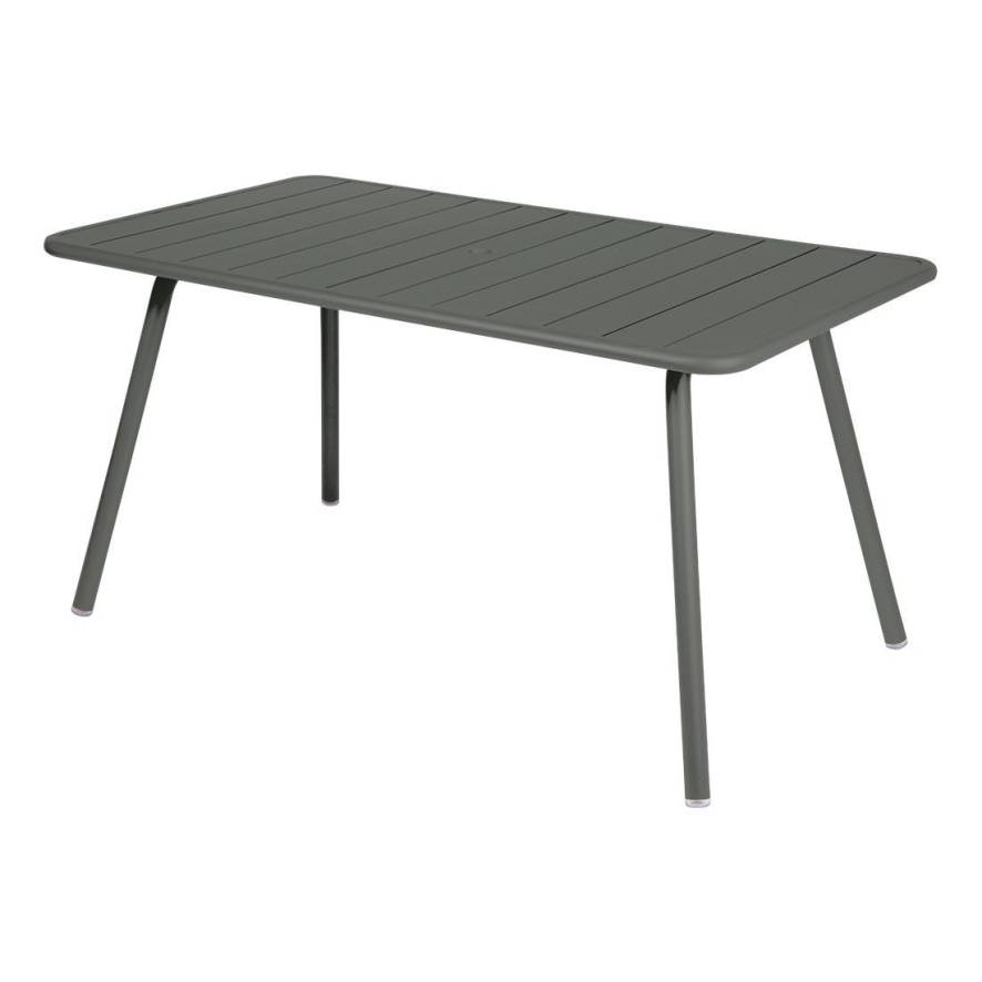 Beukende richting solide Fermob Luxembourg tuintafel 143x80 Rosemary | Flinders