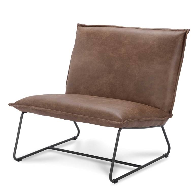 Livingstone Design Chobe 1,5-zits fauteuil Rawhide Cognac | Flinders