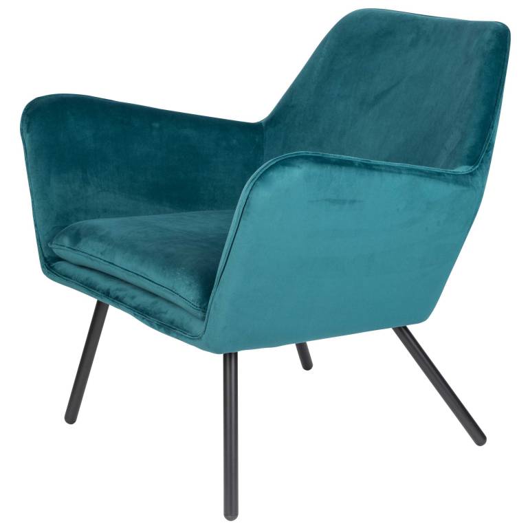 Livingstone Design Dobson fauteuil blauw | Flinders