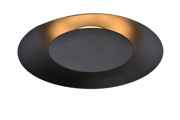 Lucide Foskal 34.5 plafondlamp LED zwart | Flinders
