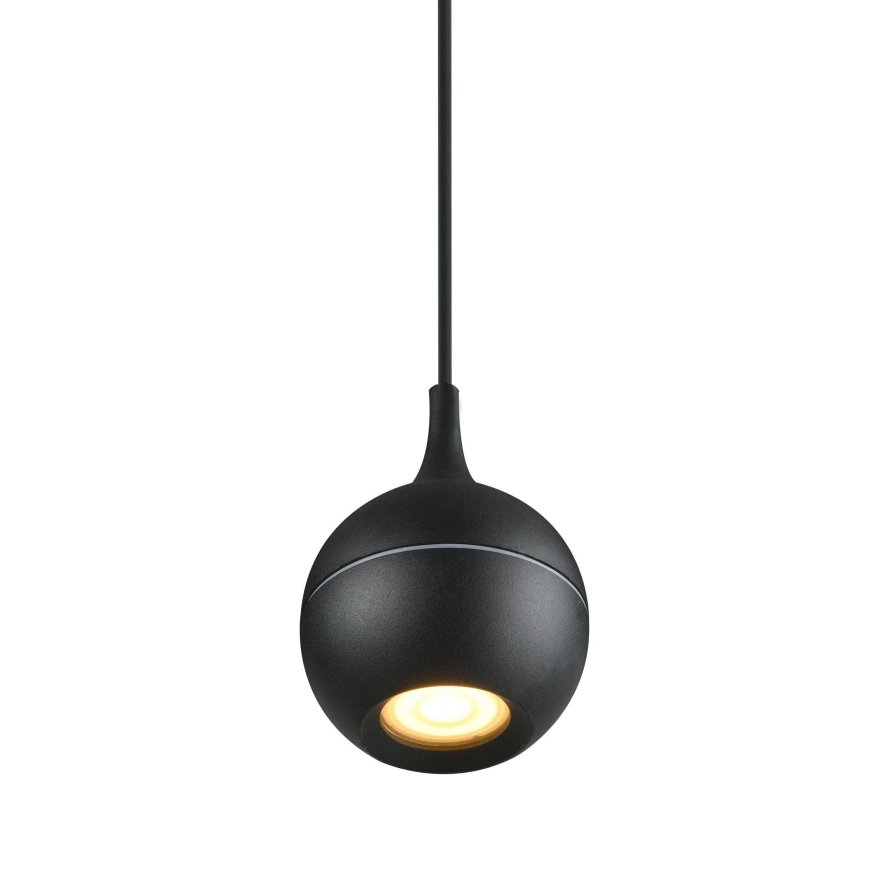 Lucide Favori hanglamp badkamer IP44 zwart | Flinders