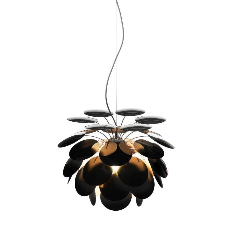 Marset Discocó 35 hanglamp zwart-goud | Flinders