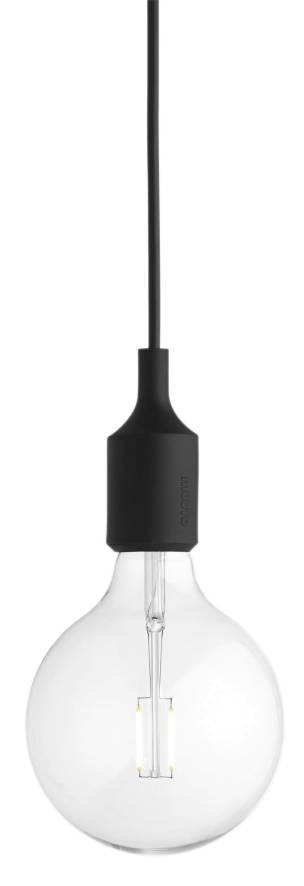 Muuto E27 hanglamp LED Black | Flinders