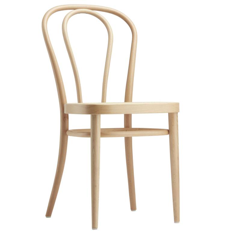 tekst Wiskunde niets Thonet 218 eetkamerstoel licht beuken | Flinders