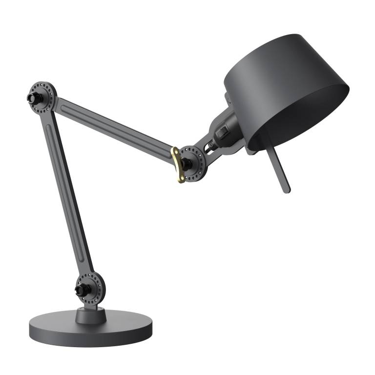 Tonone Bolt 2 Arm bureaulamp small Midnight Grey | Flinders