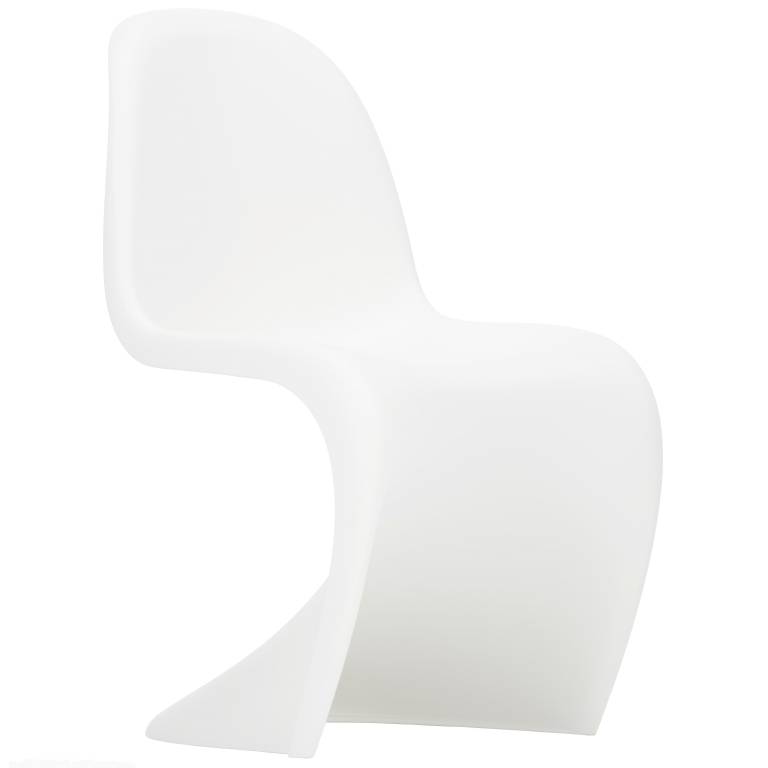 Vitra Panton chair stoel (nieuwe zithoogte) Wit | Flinders