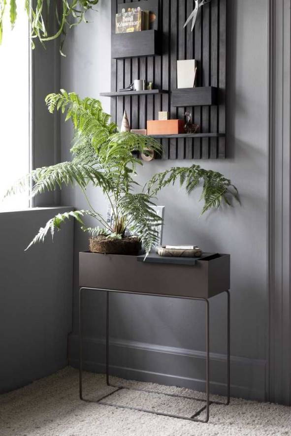 Ferm Living Plant Box plantenbak zwart | Flinders