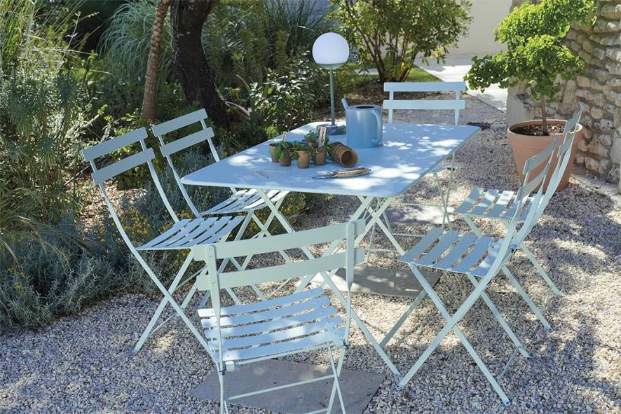 Fermob Bistroset tuin 117x77 tafel + 4 stoelen | Flinders
