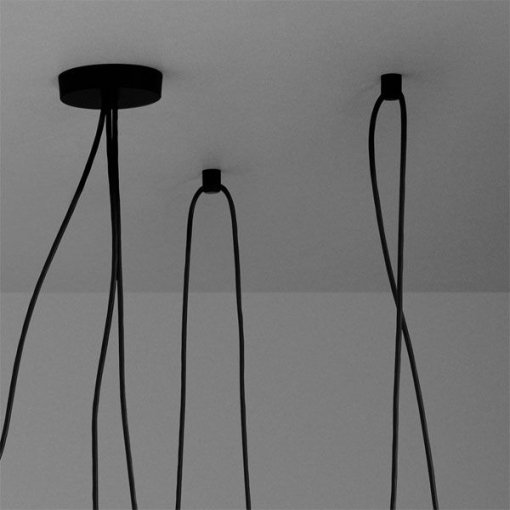 Aim 3 cluster hanglamp LED zwart