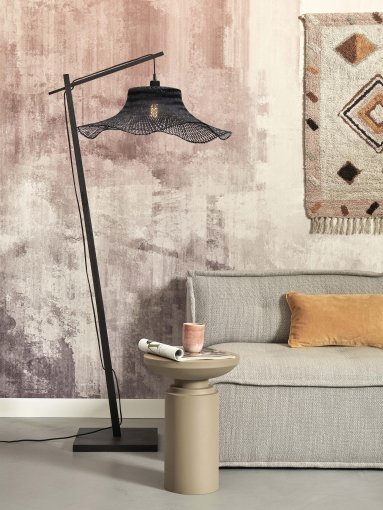 Ibiza vloerlamp large zwart