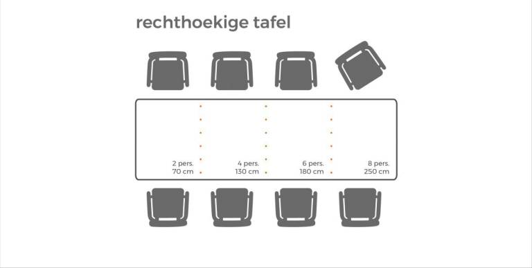 &tradition In Between SK5 tafel 200x90 zwart eiken | Flinders