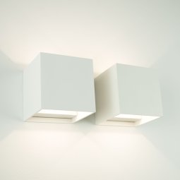 Box 2.0 wandlamp LED zwart 3000K