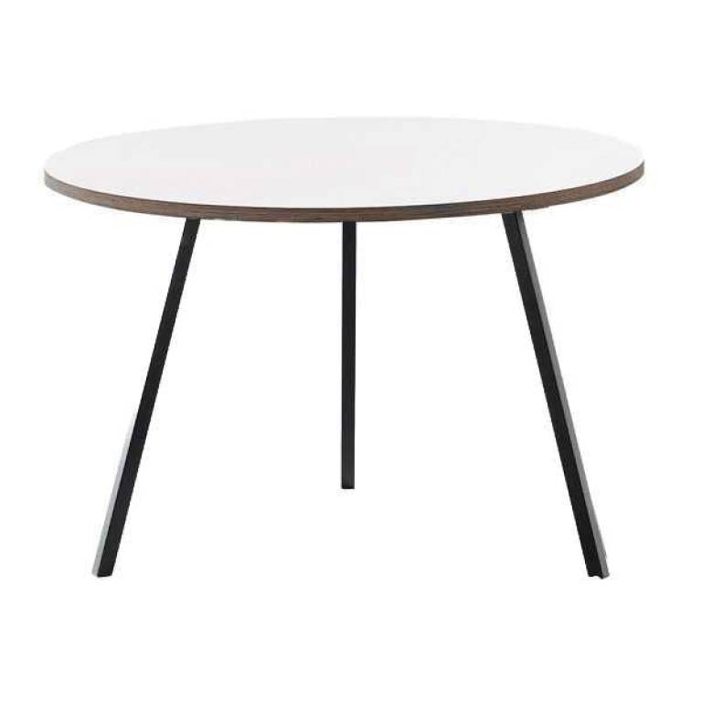 Hay Loop Stand Round tafel zwart 120 cm | Flinders
