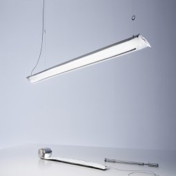 Blow me up hanglamp Ø120 LED 3000K met 300cm snoer zilver