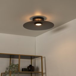 Menga plafondlamp LED Ø40 opaal