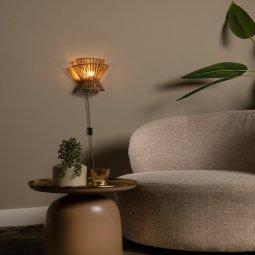 Tasman wandlamp naturel